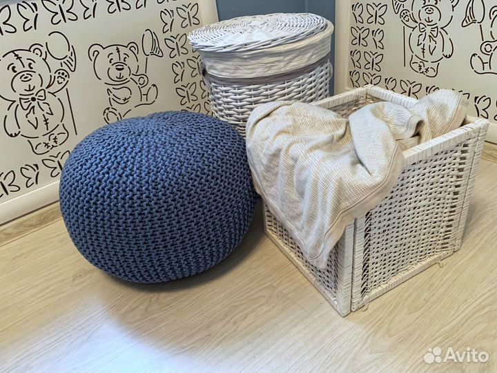 Интерьерный пуф 45х35 см