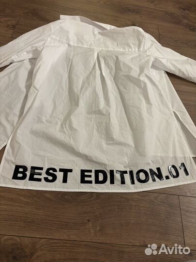 Xs-S, 164 см, Gulliver белая рубашка стильная