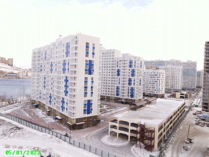 3-к. квартира, 73,4 м², 15/17 эт.