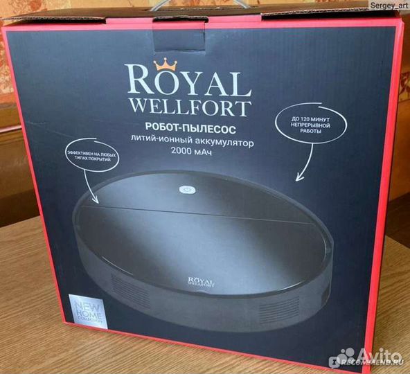Робот пылесос royal wellfort