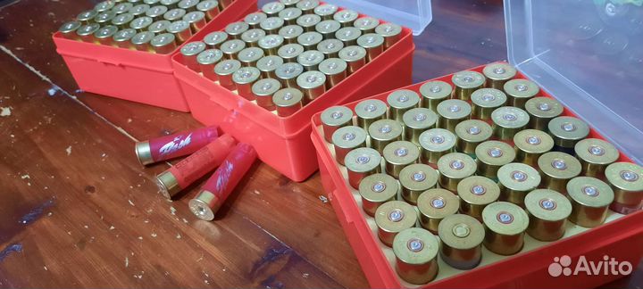 Кейс для патронов 12 калибра 3шт