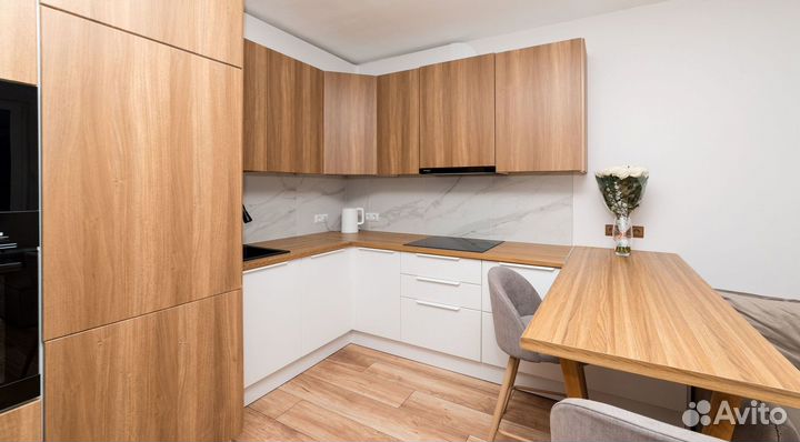 Кухонный гарнитур Prismа угловая и прямая