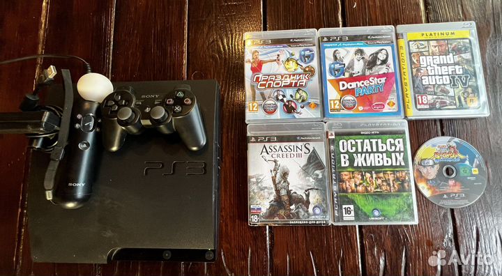 Игровая приставка sony ps3