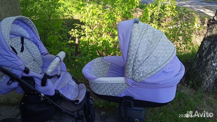 Коляска 2 в 1 бу