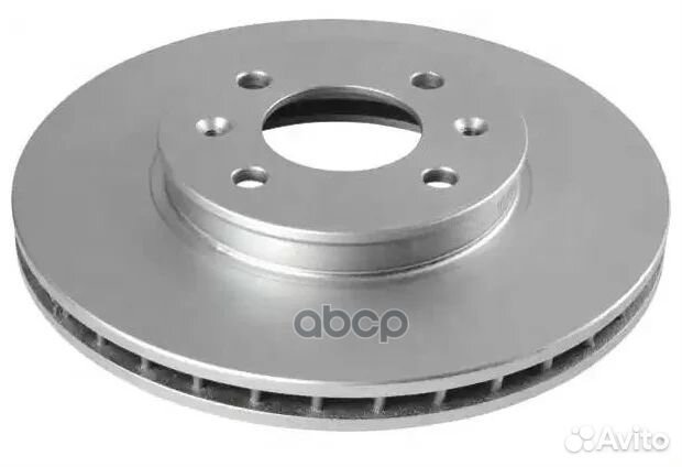 Диск тормозной передний Hyundai Solaris Kia Ri