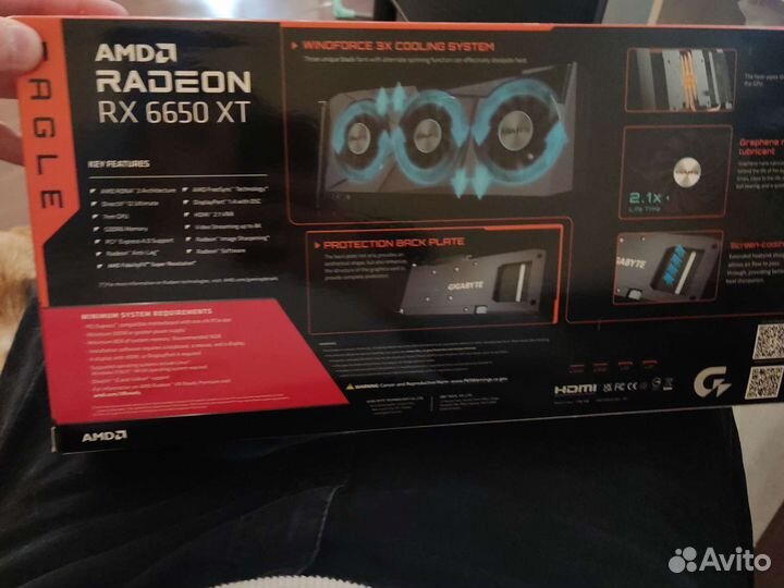 Gigabyte Radeon RX 6650 XT eagle 8G
