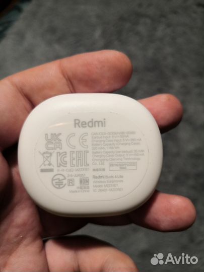 Беспроводные наушники xiaomi redmi buds 4 lite