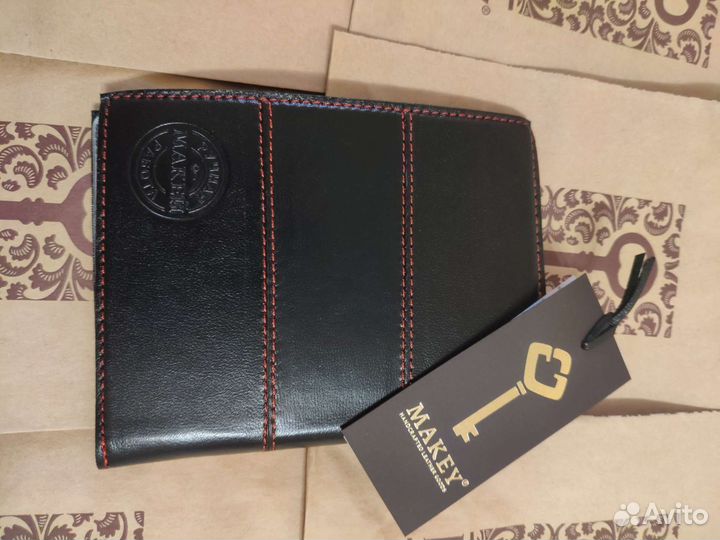 Обложка для автодокументов макей Ручная работа Бел