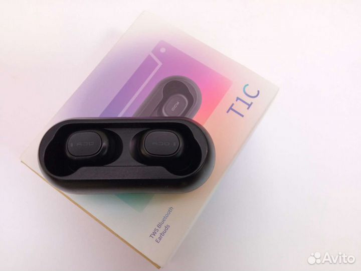 Блютуз наушники QCY T1C