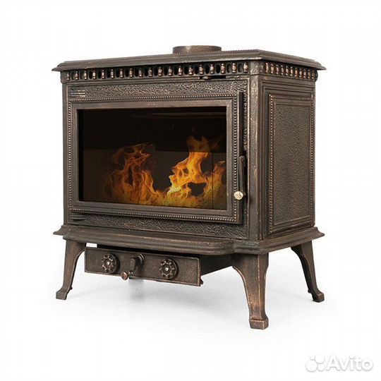 Печь-Камин чугунная richard (+зольник) LK