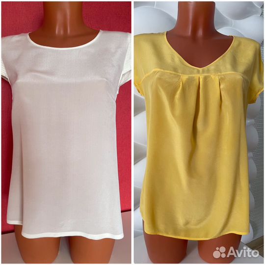 Блузка Massimo Dutti шёлк