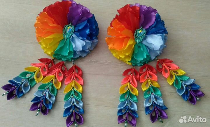 Резинки для волос ручной работы