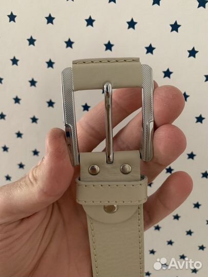 Мужской кожаный ремень