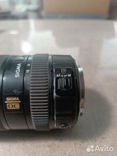 Sigma AF 8-16mm canon ef-s (с дефектами)