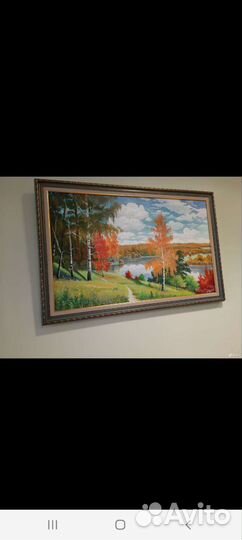 Картина маслом на холсте пейзаж