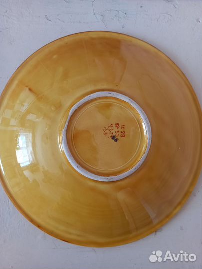 Большая тарелка зик Конакова