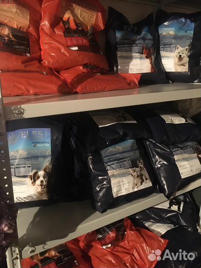 Корм для собак veles