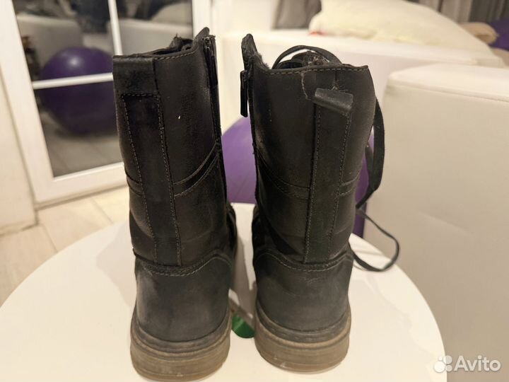 Мужские ботинки бу зимние