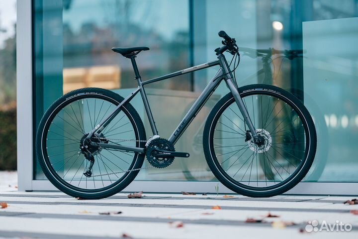 Велосипед cube 2023 Hyde graphitenblack