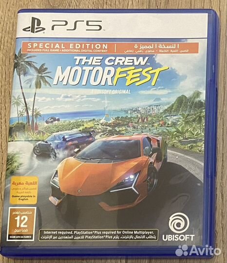 The Crew Motorfest PS5 диск