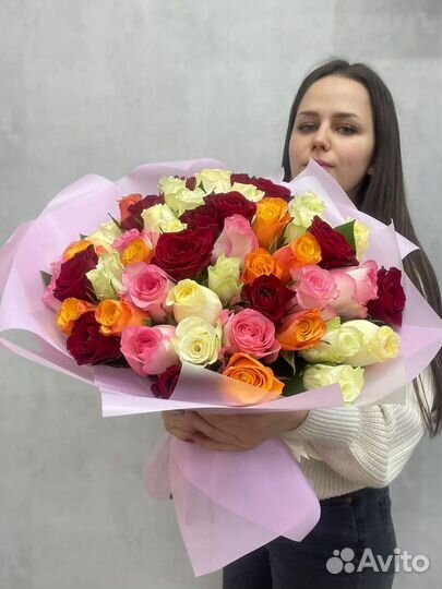 101 роза купить