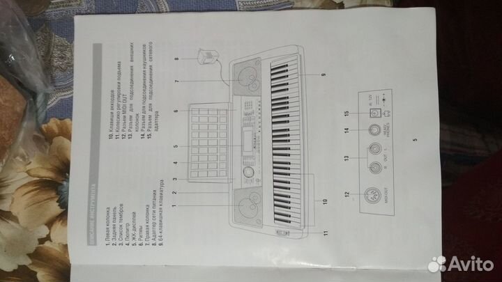 Профессиональный Электронный Синтезатор NPN-939