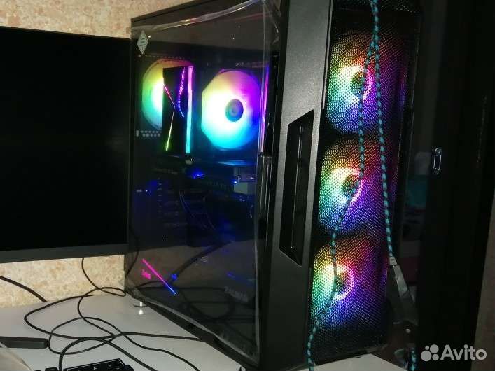 4 Вентилятора для корпуса RGB