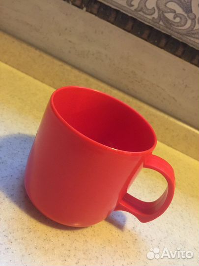 Кружка пластиковая