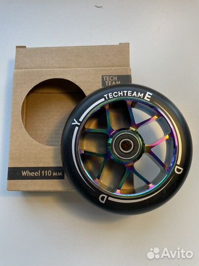Колеса и грипсы для спортивного самоката