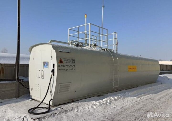 Контейнерная АЗС для нужд предприятия