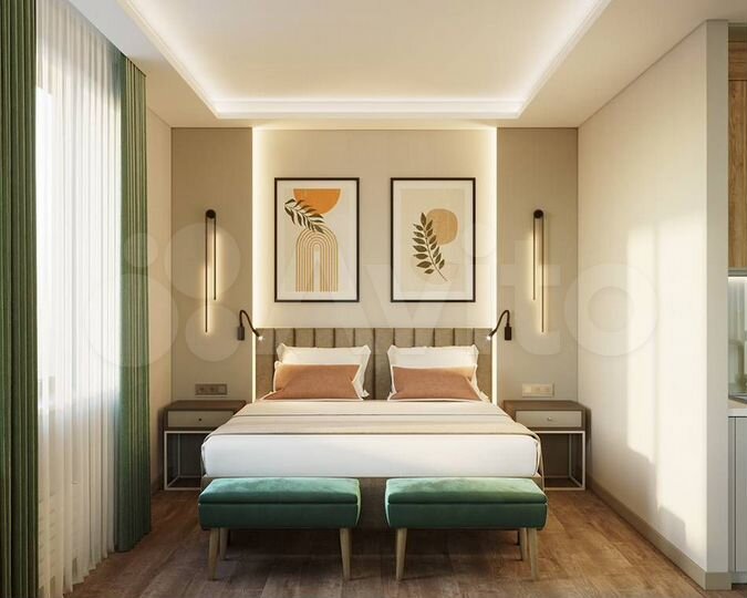 Апартаменты-студия, 32 м², 3/5 эт.