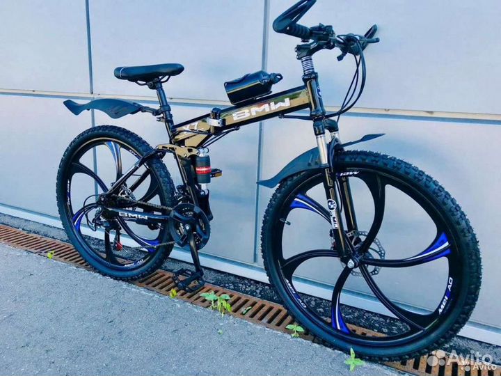 Велосипед Bmw на литых дисках