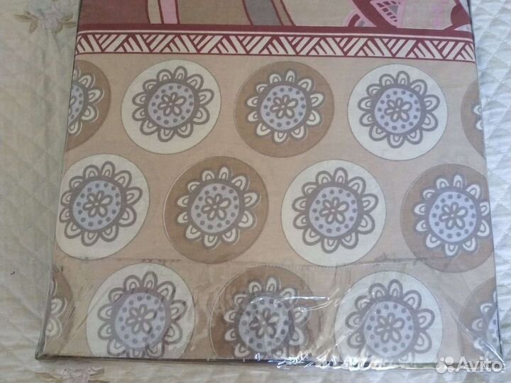 Комплект п/б евро Павлина хб 4 предмета