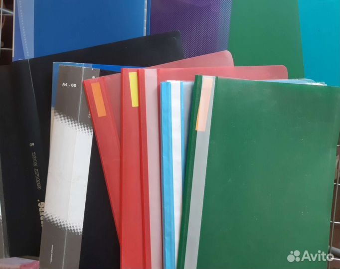 Папки с файлами,скоросшиватели