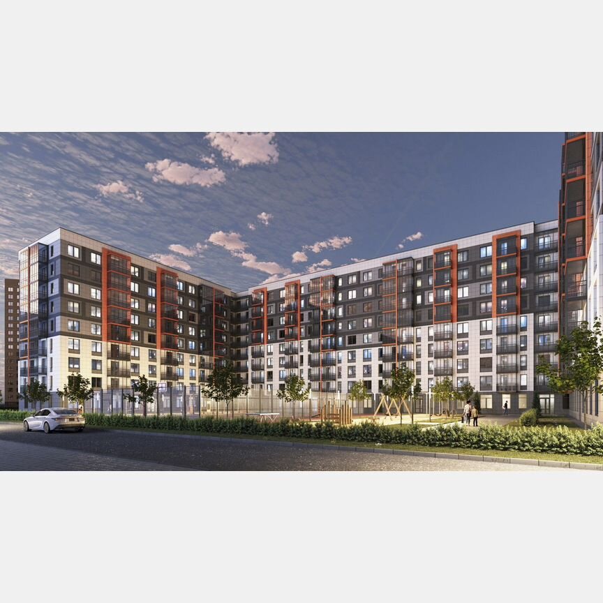 Квартира-студия, 26,3 м², 2/9 эт.