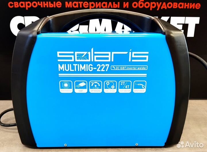 Сварочный полуавтомат Solaris multimig 227