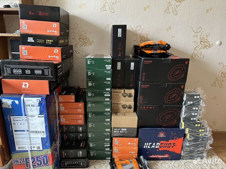 Остатки музаки Dl, hannibal, swat, edge, ural