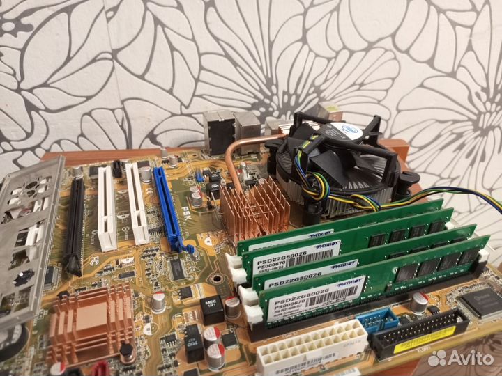 Комплект 4ядра/ q9400/ 8gb/ Asus p5k