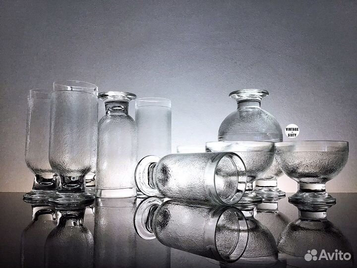 Бокалы креманки авторские Финляндия 70-е гг