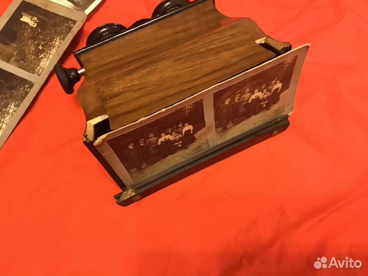 Полевой Стереоскоп с биноклем карточки