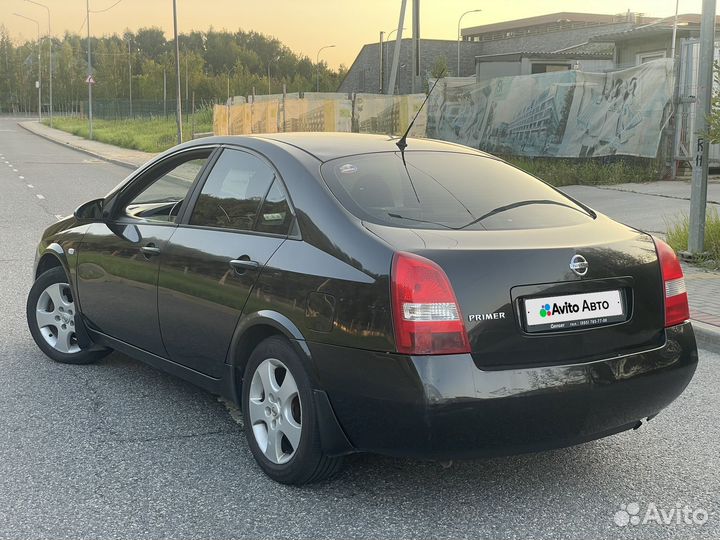 Nissan Primera 1.8 AT, 2004, 264 995 км