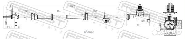 Датчик abs передний 25606006 Febest