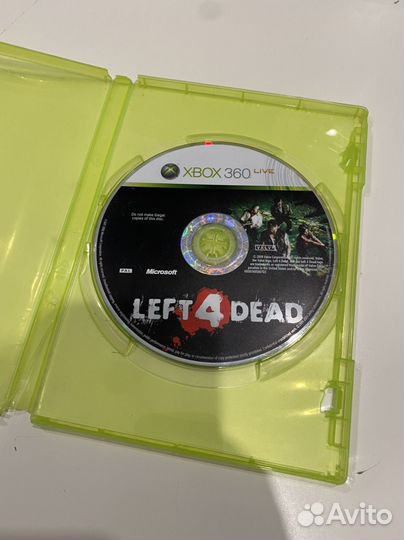 Диск на xbox 360 left 4 dead лицензия