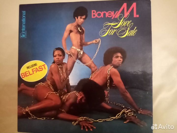Boney M/Love For Sale/ 1977 /Belgium (см.)