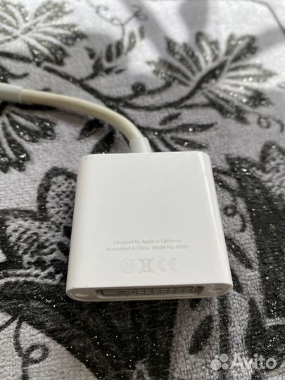 Переходник Apple DVI-D-mini Display Port