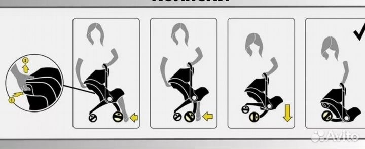 Автолюка foofoo 4 в 1