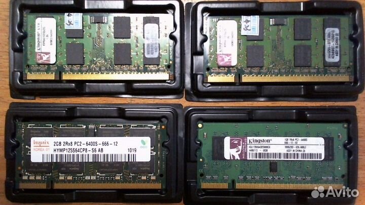 Sodimm DDR2, Kingston, Hynix