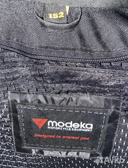 Текстильная мотокуртка женская (152р) новая