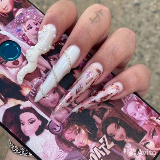 Маникюр, наращивание ногтей, любые дизайны