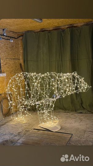 Новогодние уличные фигуры